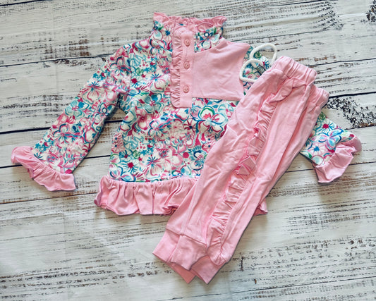 Floral Jogger Set